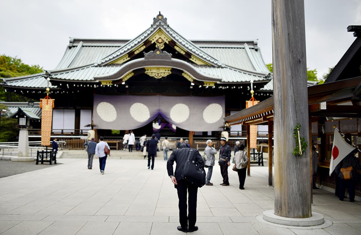 Yasukunin pyhättö.