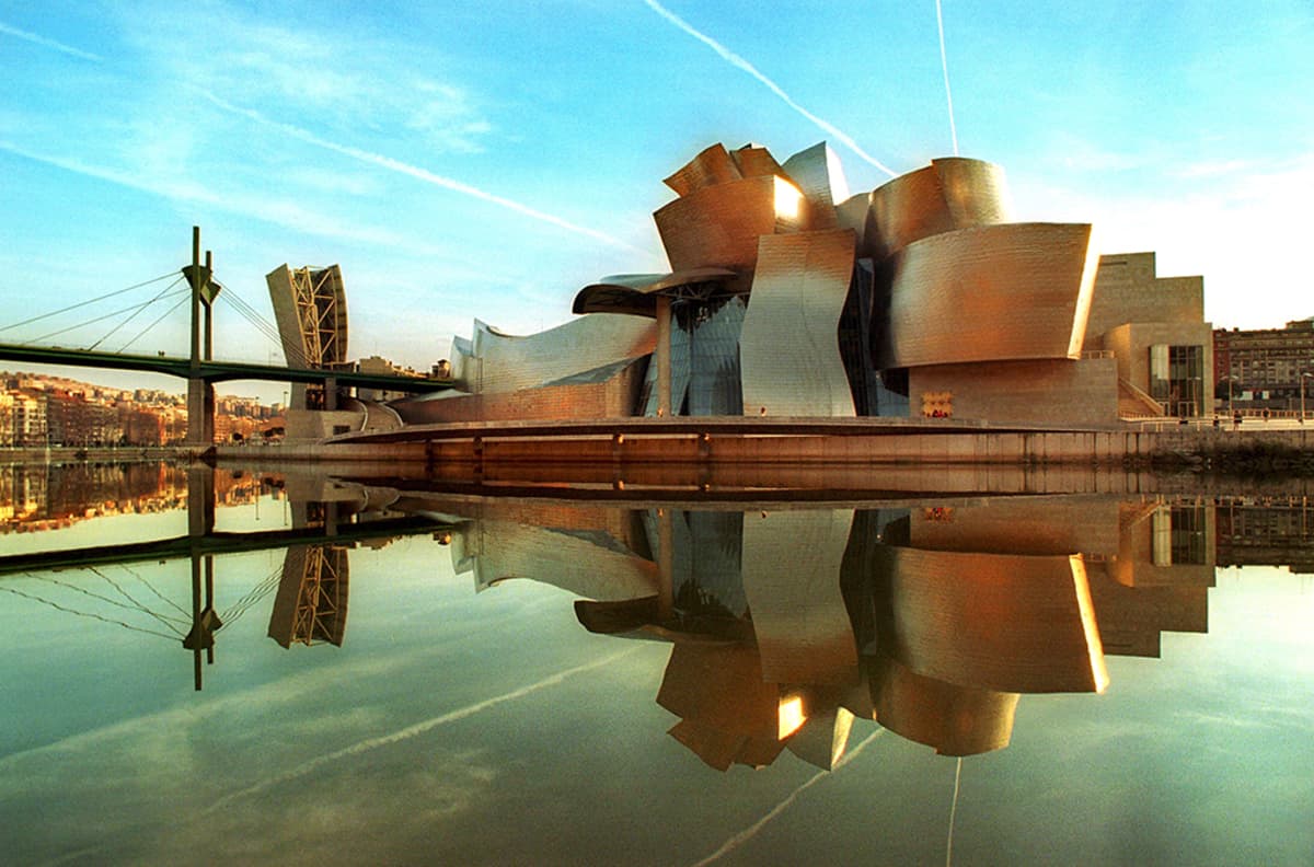 Guggenheim museo Espanjan Bilbaossa.