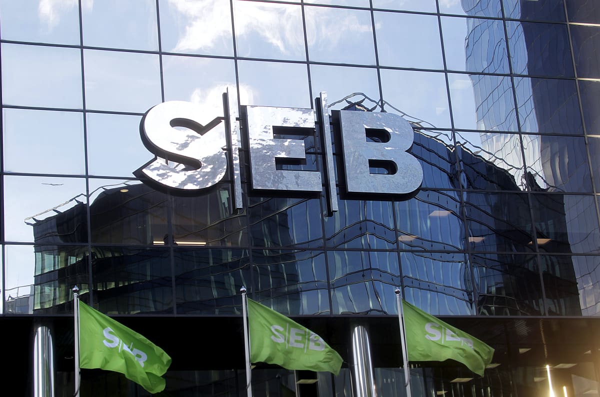 SEB-pankin konttori Tallinnassa.