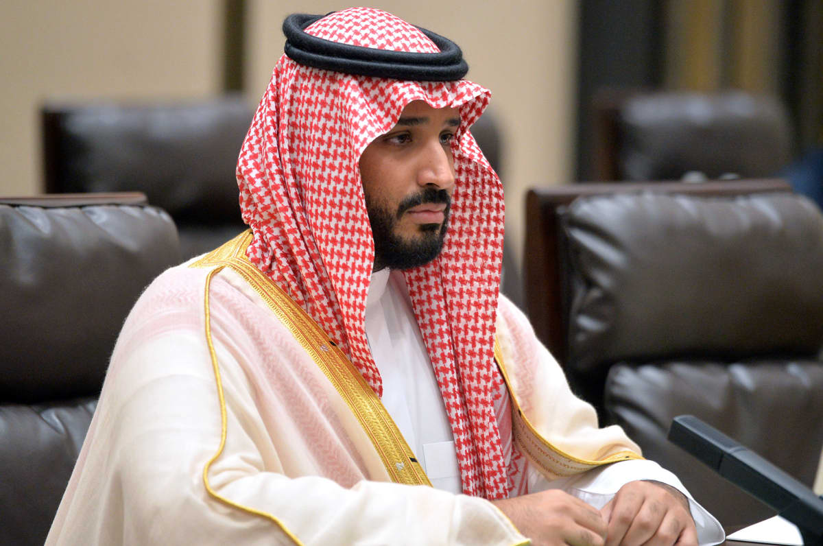 Saudi-Arabian kruununprinssi Mohammed bin Salman.