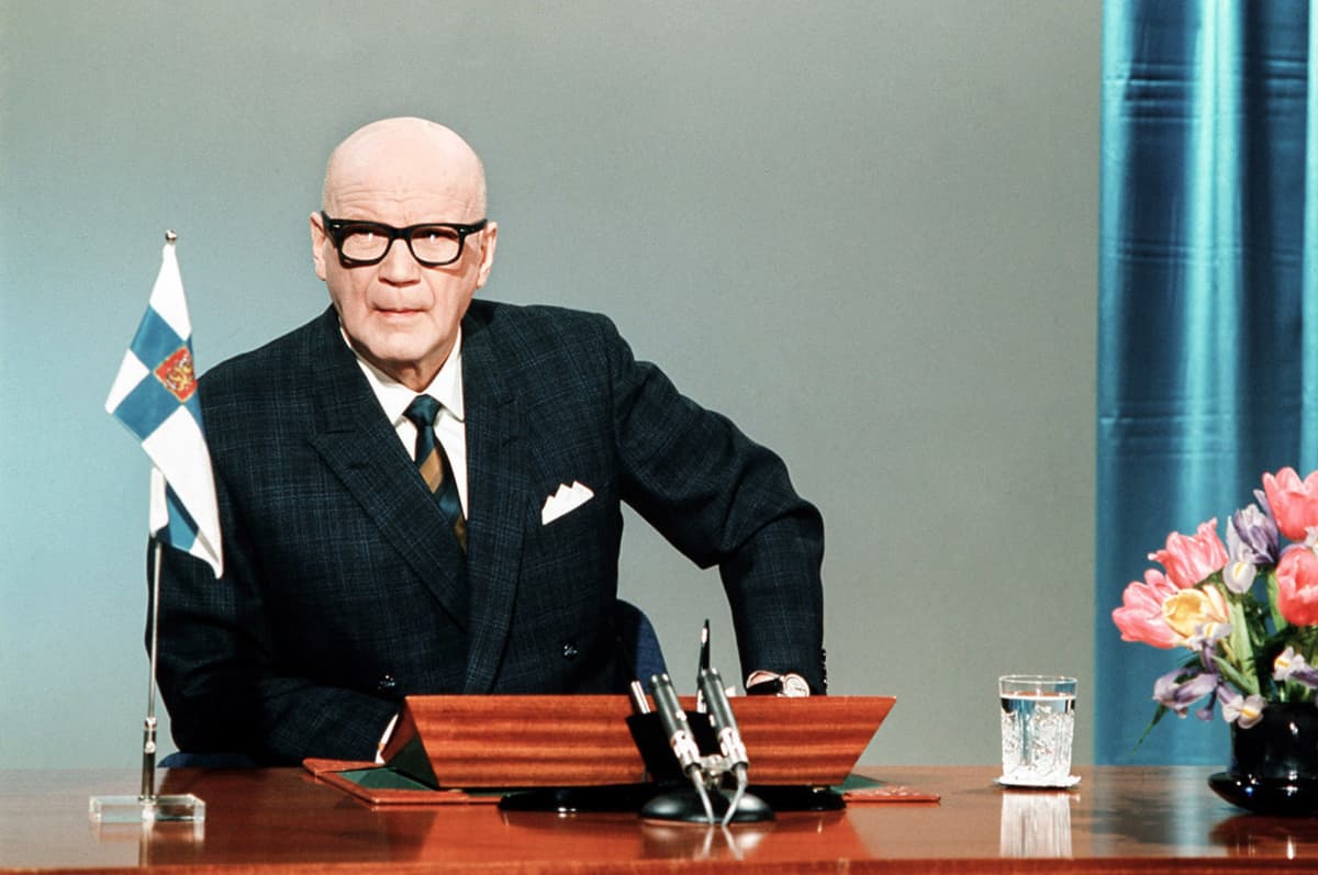 presidentin uudenvuodenpuhe Presidentti Urho Kekkonen 1.1.1972