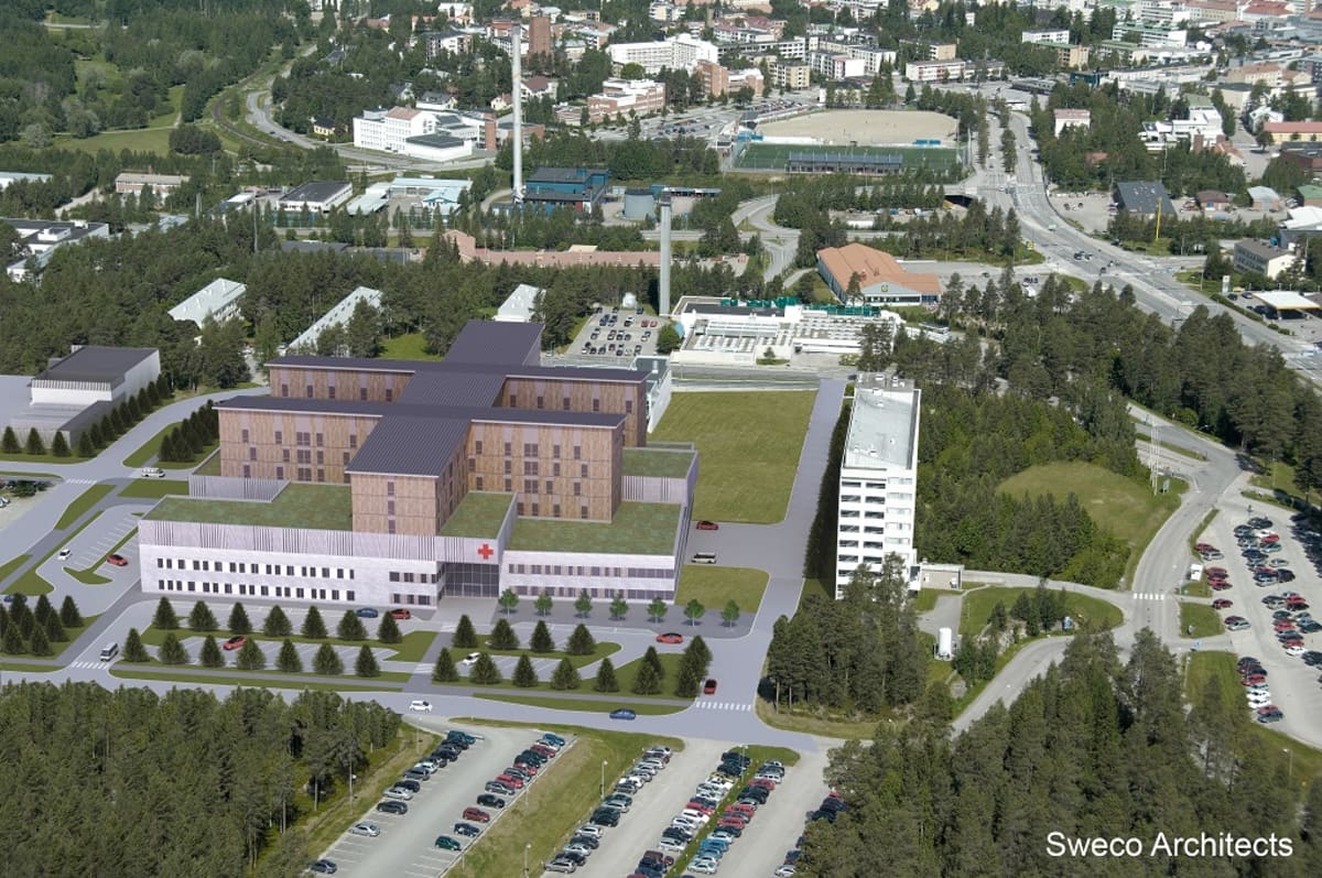 Uusi sairaala Kajaaniin – Ministeriö antoi Kainuulle poikkeusluvan | Yle  Uutiset