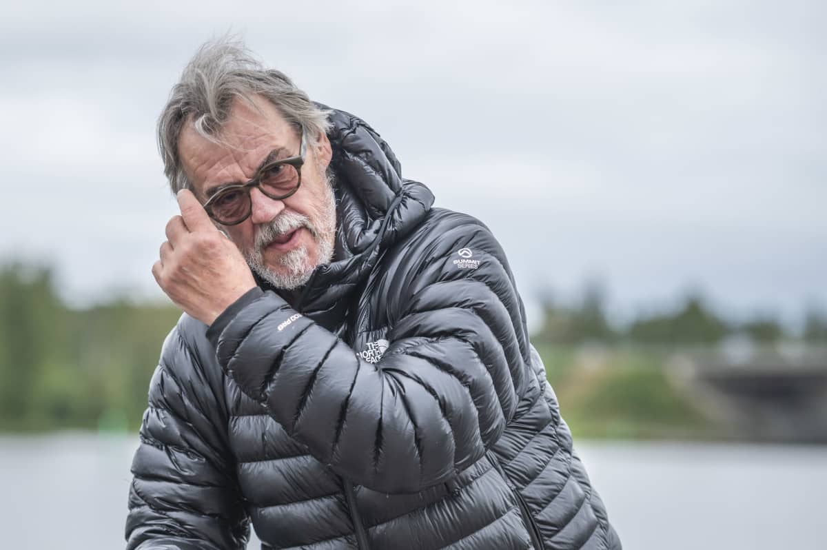 Aake Kalliala kuvattuna Mikkelin satamassa alkusyksystä 2021.