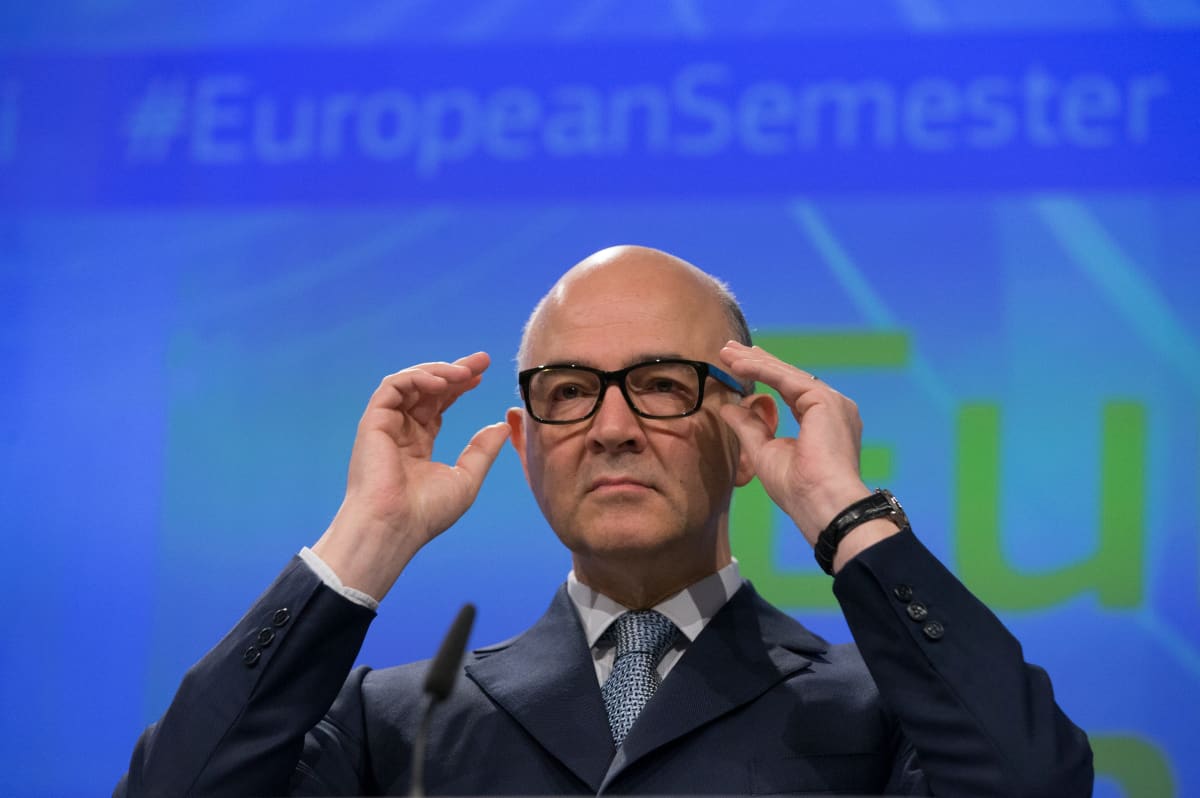 Talouskomissaari Pierre Moscovici