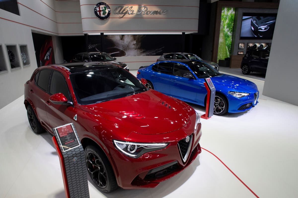 Fiat Chryslerin Alfa Romeoita esiteltiin Barcelonassa toukokuun 9. päivä.