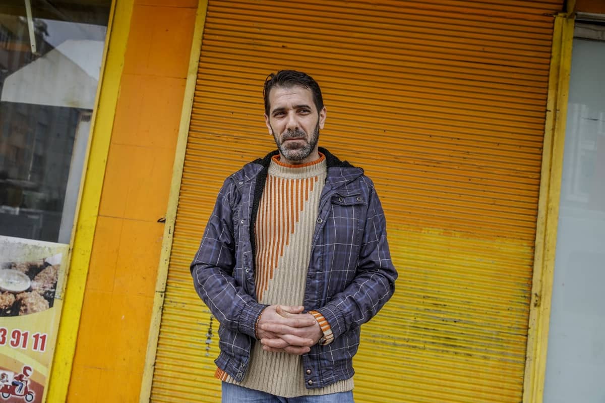 Ravintolakokki Mustafa Khaddor, 46, ei enää tunne itseään tervetulleeksi Turkissa.