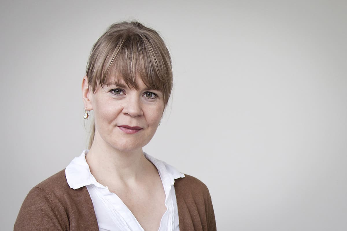 Kapellimestari Susanna Mälkki Helsingin Oopperatalolla keskiviikkona 13. elokuuta  2014.