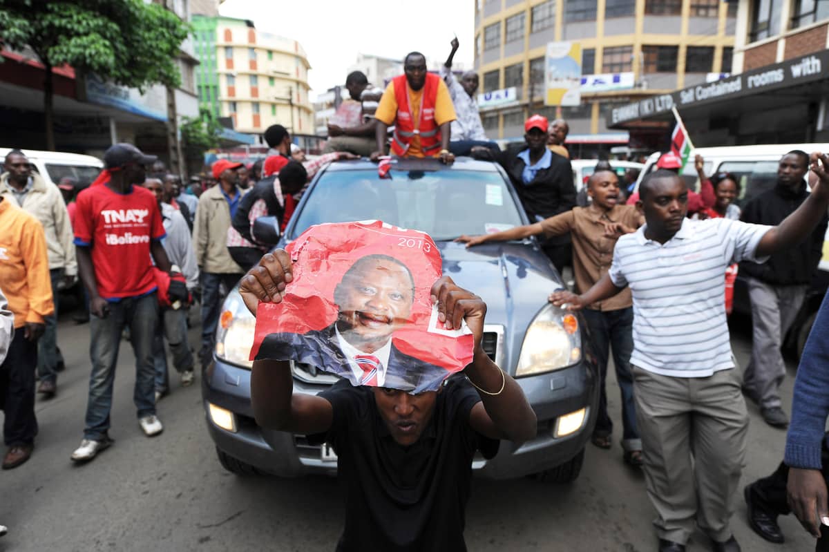 Kenian presidentinvaalit 2013.