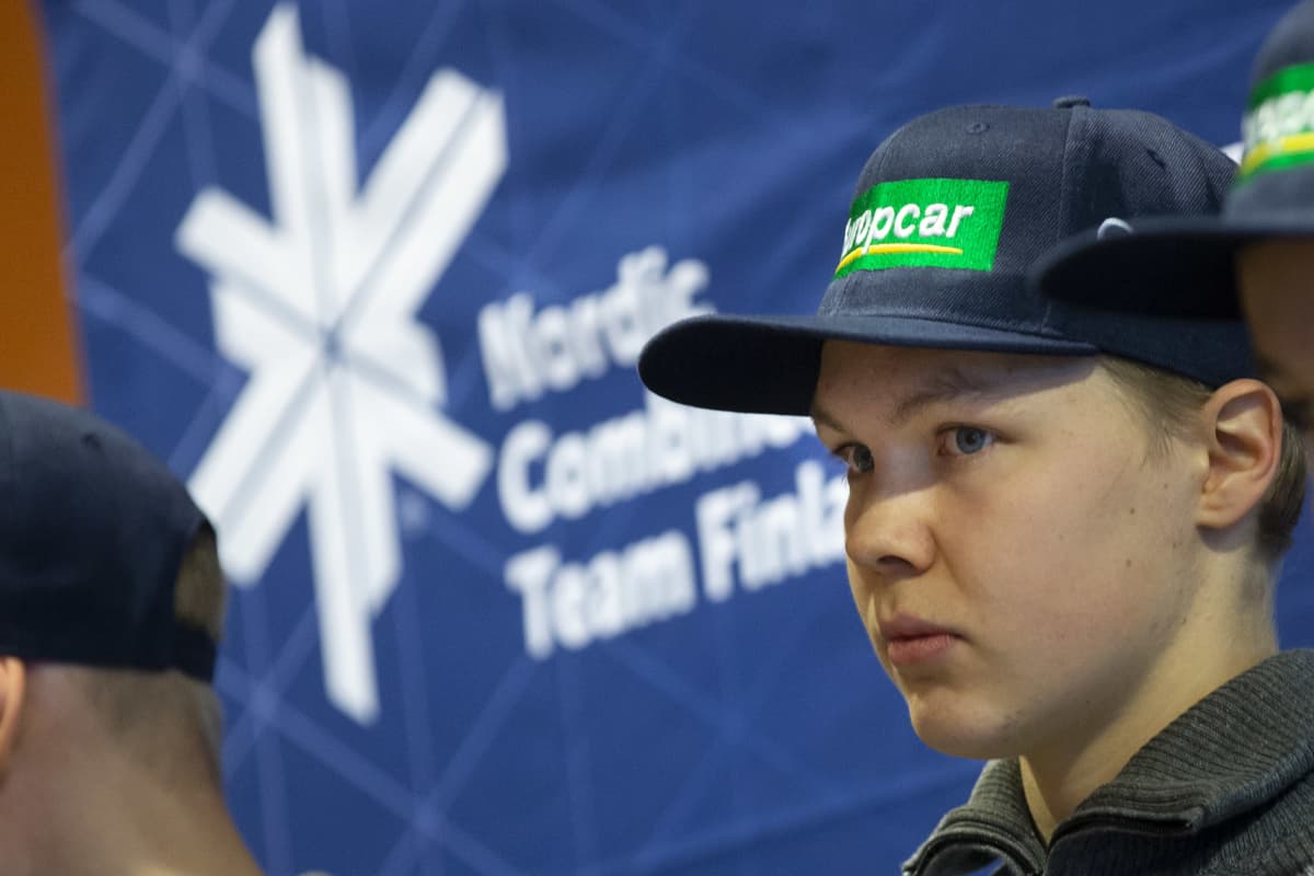 Wille Karhumaa on kuulunut Suomen yhdistetyn maajoukkueeseen syksystä 2019. 