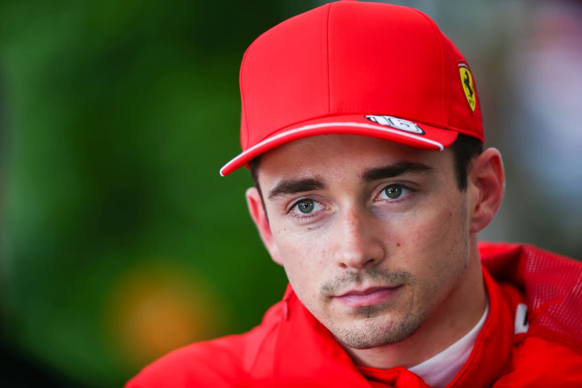 Charles Leclerc, Ferrarin F1-kuljettaja.