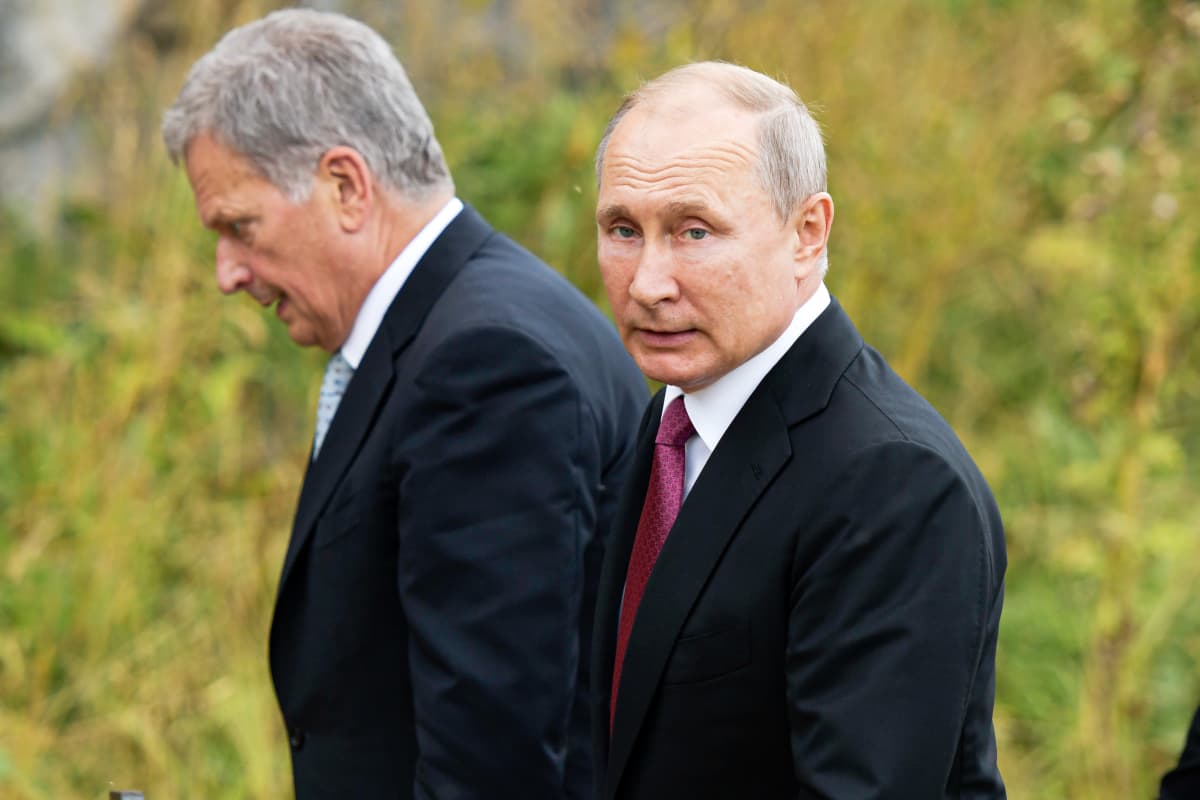 Sauli Niinistö ja Vladimir Putin