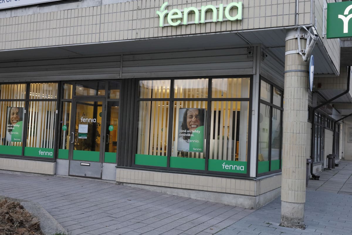 Vakuutusyhtiö Fennian toimisto Lappeenrannassa.