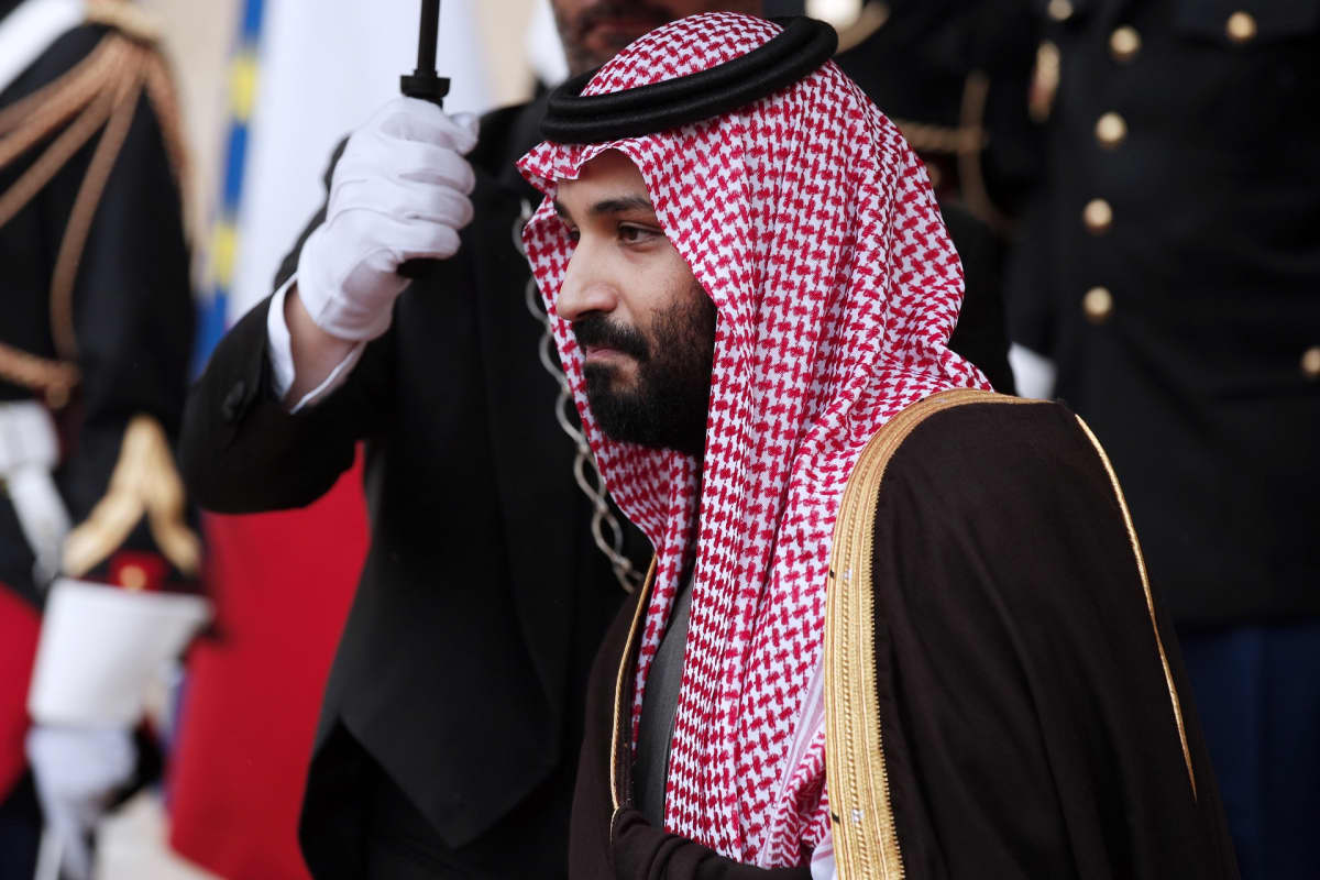 Saudi-Arabian kruununprinssi Mohammed bin Salman on kolmen päivän vierailulla Ranskassa.