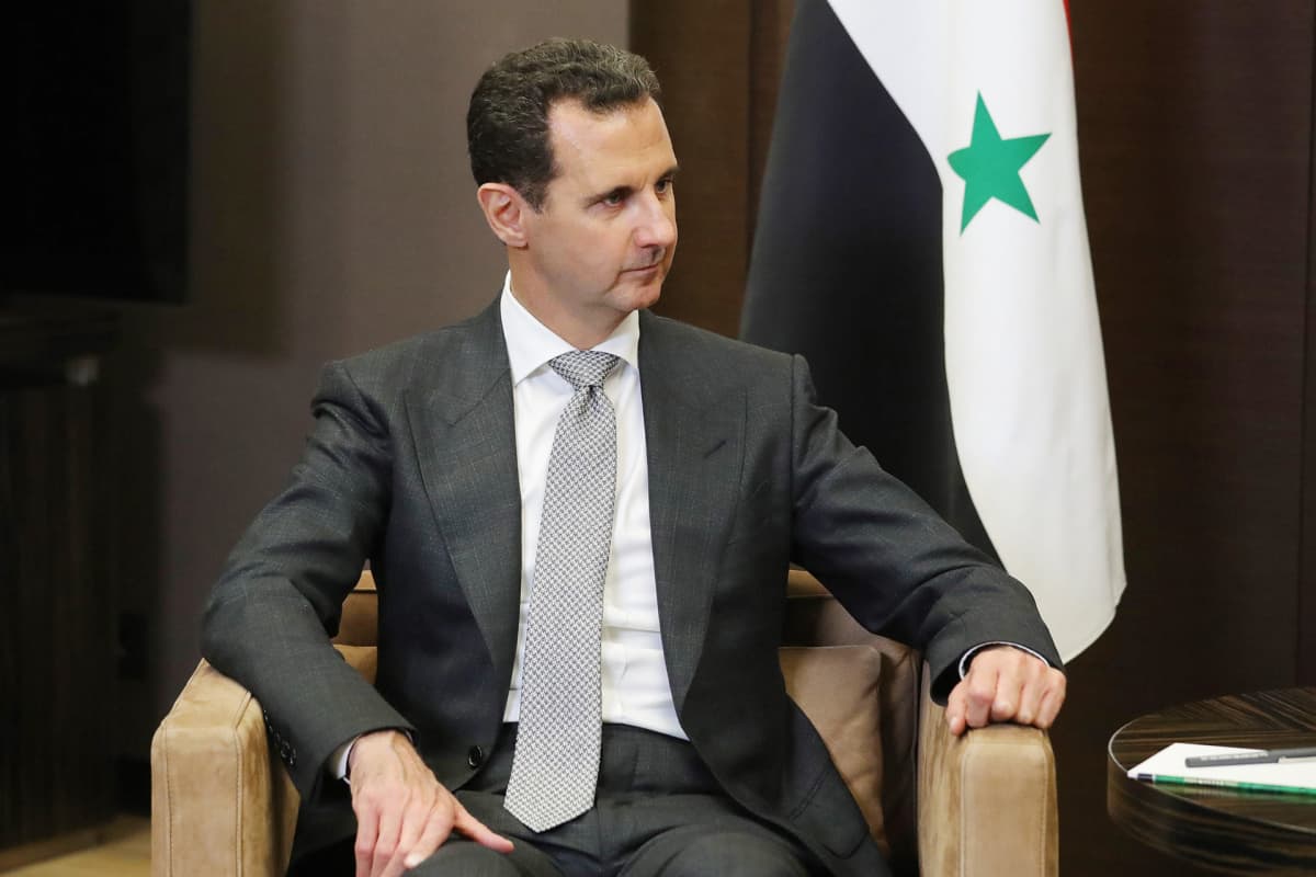 Bashar al-Assad, Syyrian presidentti.
