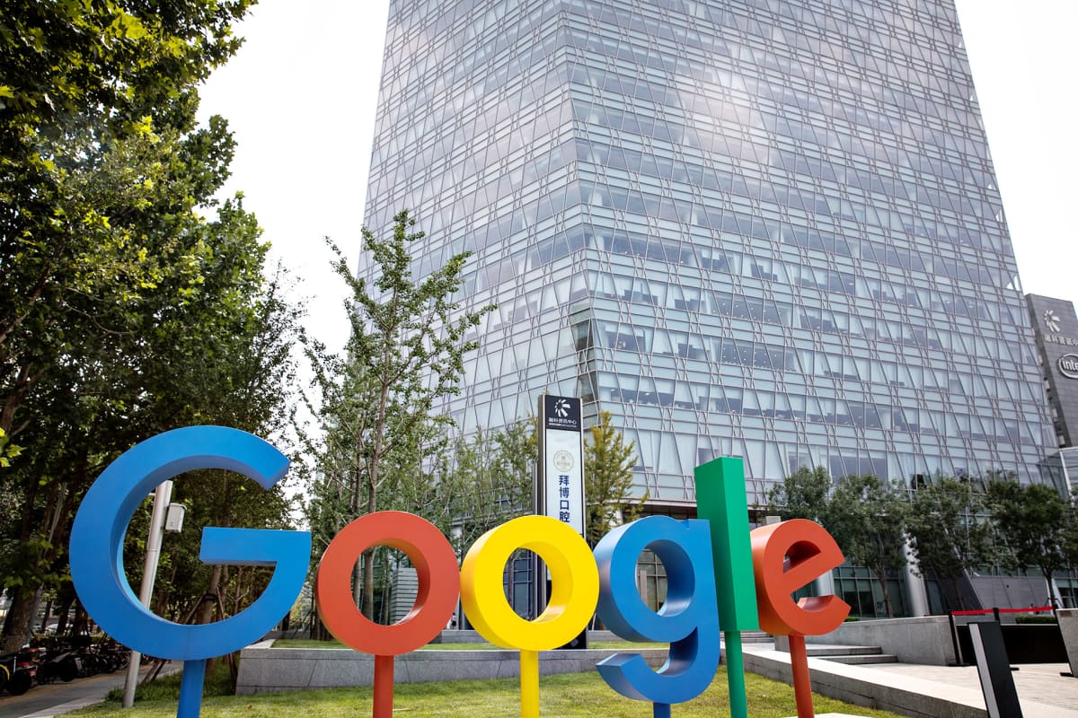 Googlen konttori Pekingissä.