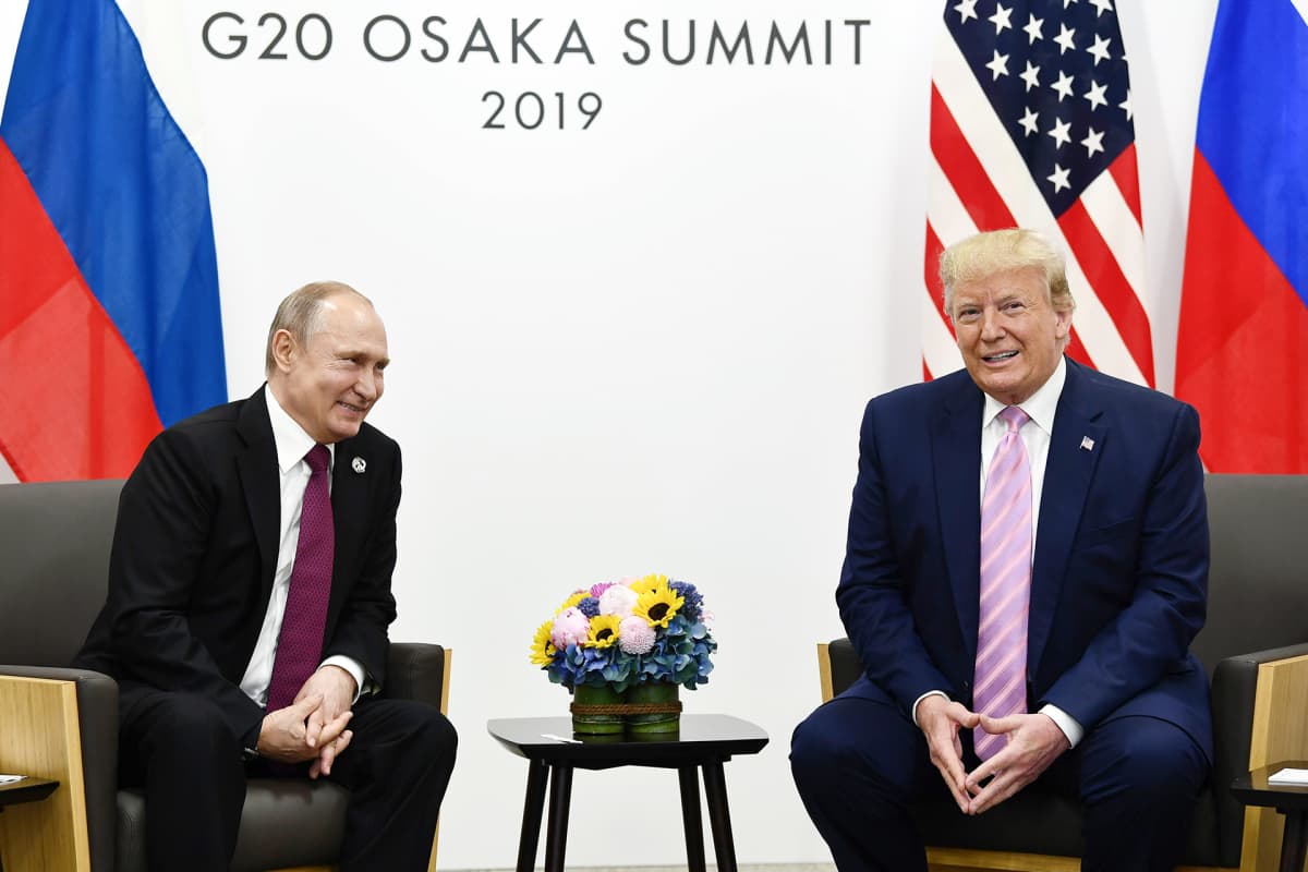 Vladimir Putin ja Donald Trump tapasivat G20-kokouksessa Osakassa 