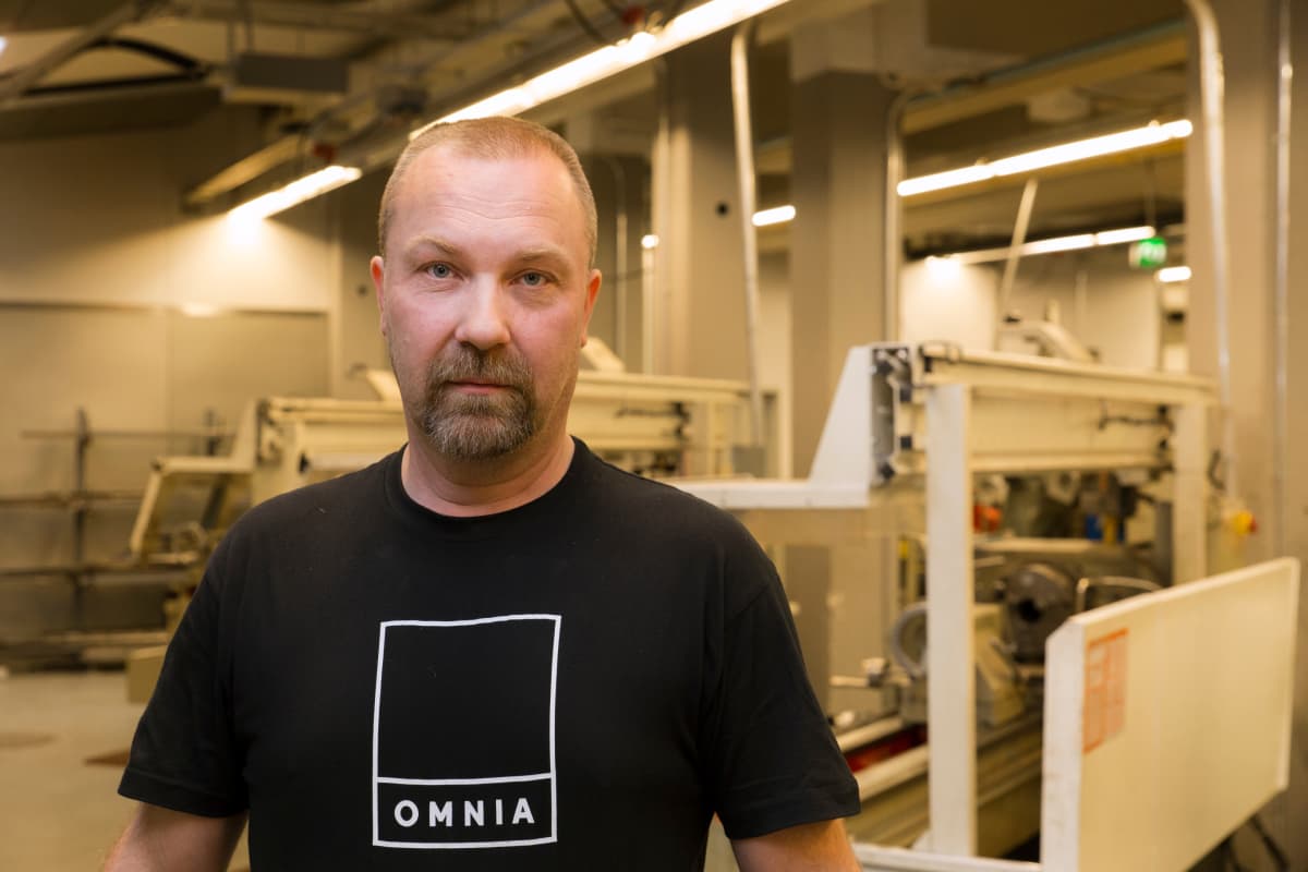 Ari Reiman työskentelee Leppävaaran Omniassa opetuksen avustajana kone- ja metallialalla.