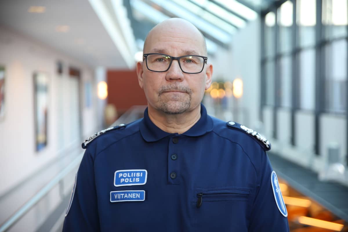 Kaakkois-Suomen poliisilaitoksen päällikkö Marko Viitanen.