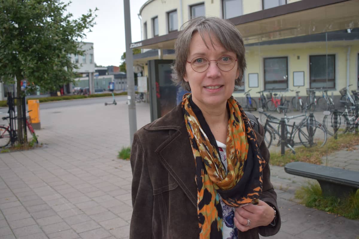 Marja-Leena Paakkunainen oli matkalla Ruotsiin. 