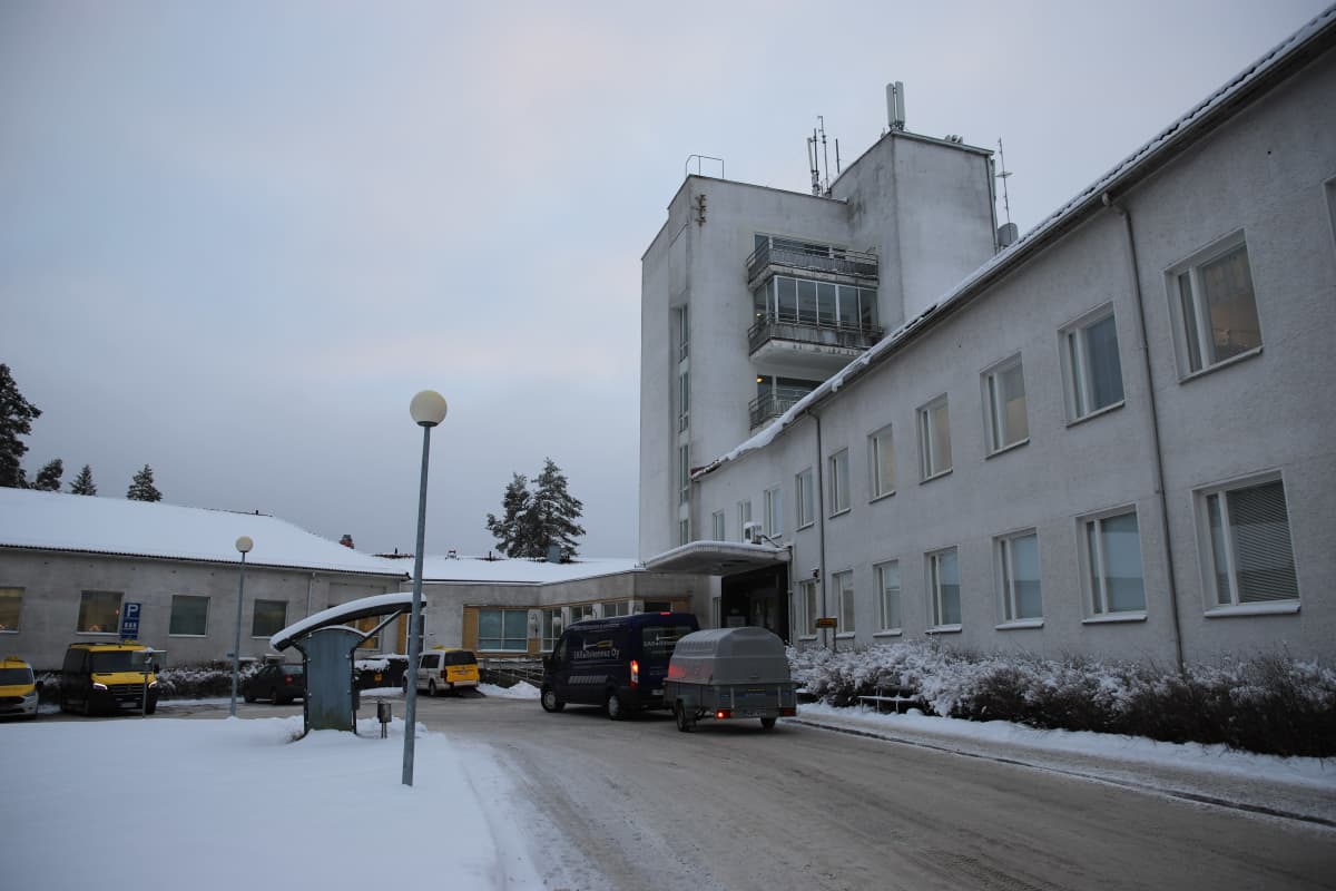 Pohjois-Kymen sairaala Kouvolassa.