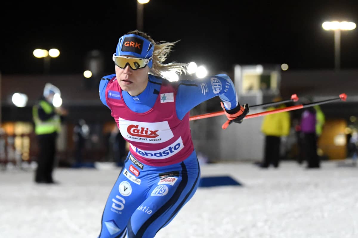 Jasmi Joensuu hiihti viidellä kilometrillä voittoon.