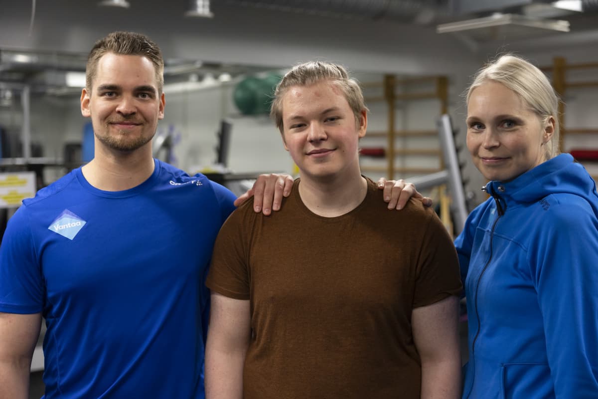 Otto Hyvönen, Kimmo Viik ja Mari Alapappila.