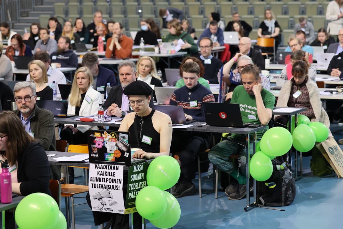 SPP valitsee uudelleen Henrikssonin;  Ohisalo palaa vihreiden konferenssiin |  Uutiset