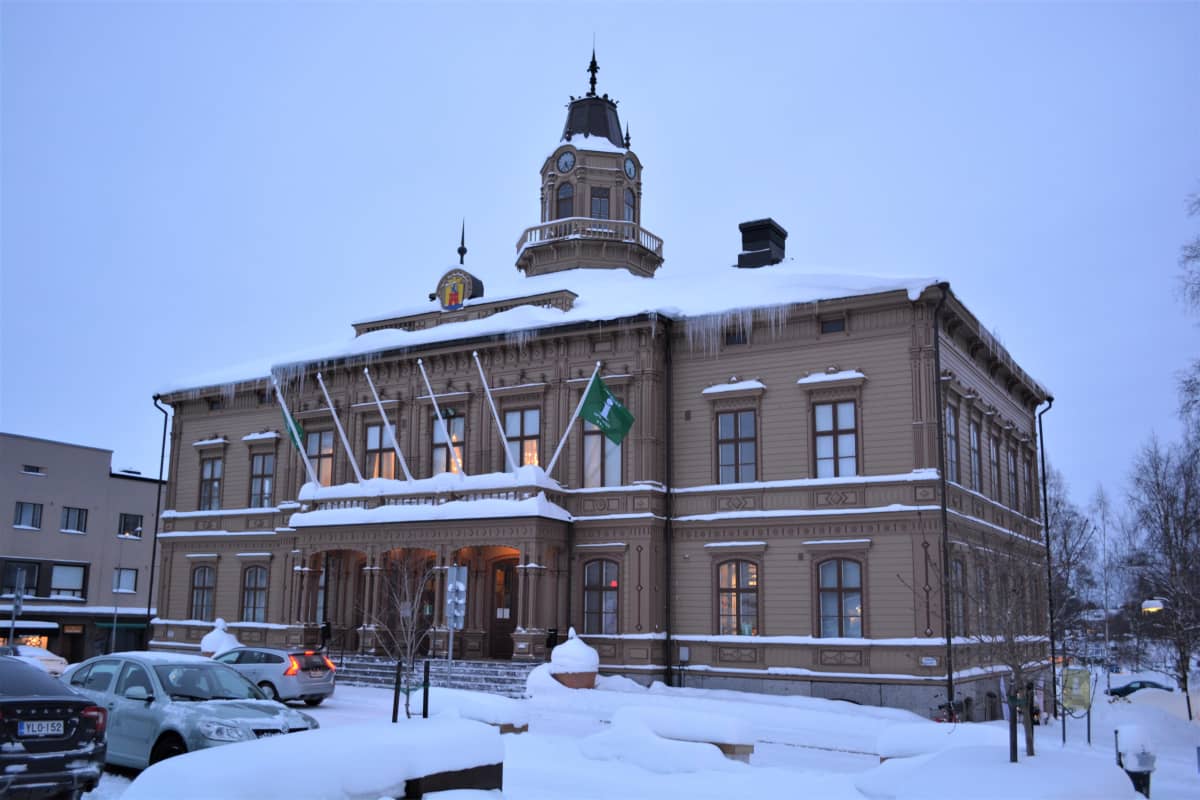 Rådhuset i Jakobstad.