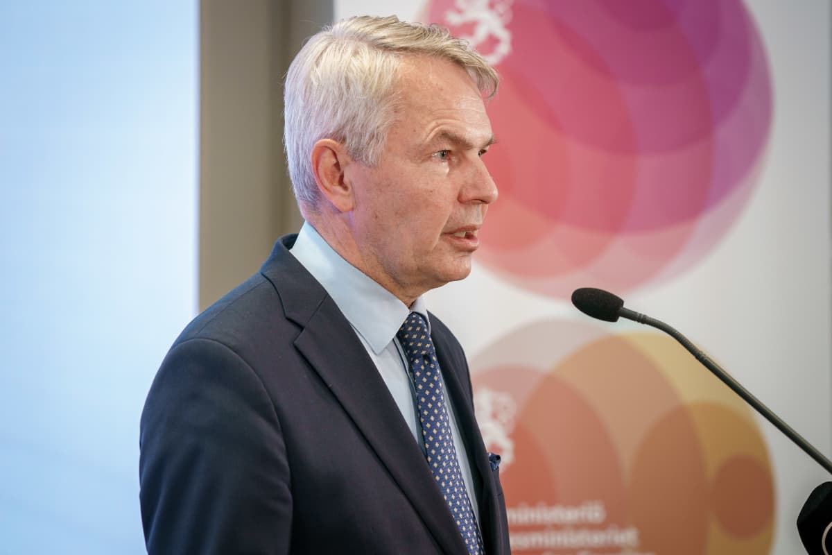 Ulkoministeri Pekka Haavisto.