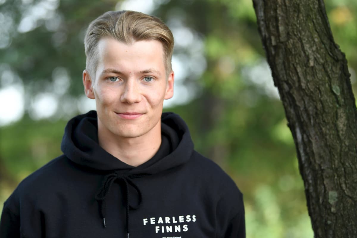 Jon Sallinen kuvattuna alppi-ja freestylemaajoukkueiden kesäpäivässä Espoossa 14. elokuuta 2020.