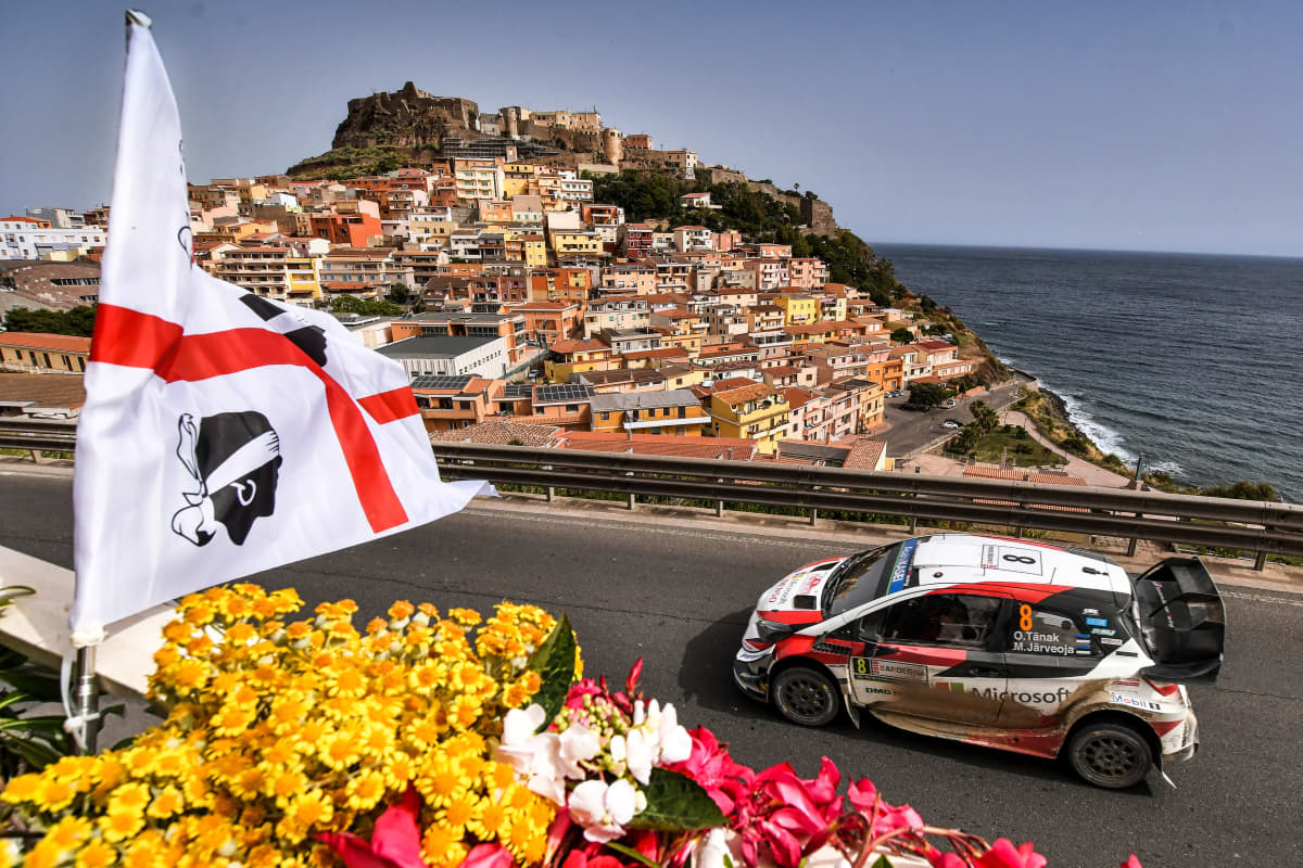 Ott Tänak Sardiniassa 2019
