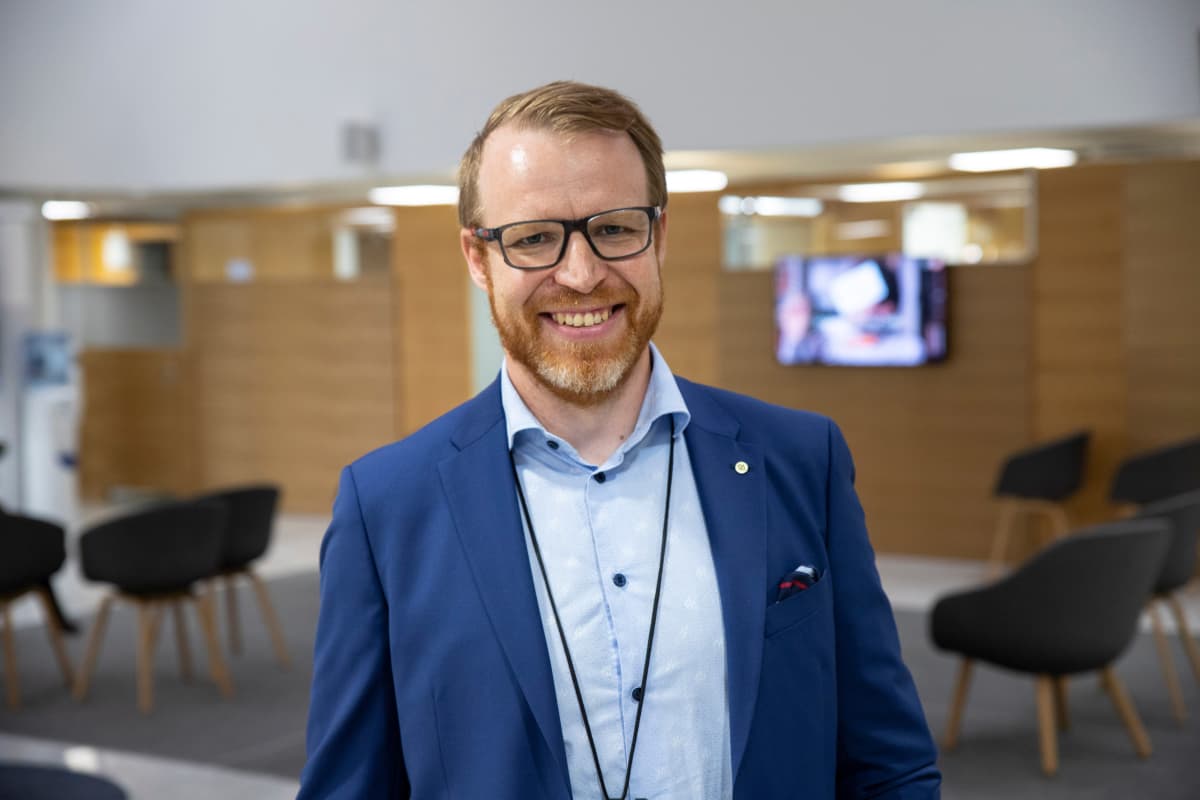 Pohjois-Savon Osuuspankkin pankinjohtaja Antti-Jussi Pitkälä