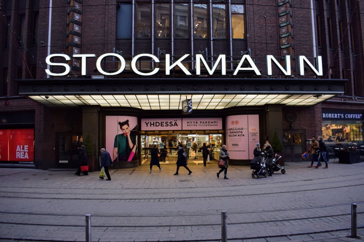 Stockmann department store in downtown Helsinki.