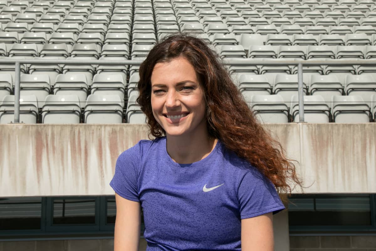 Kristiina Maki Harjoitteli Raskausajan Loppumetreille Tahtaa Olympialaisiin Seitseman Kuukautta Lapsen Syntyman Jalkeen Yllatys Mihin Vartalo Pystyy Yle Urheilu Yle Fi