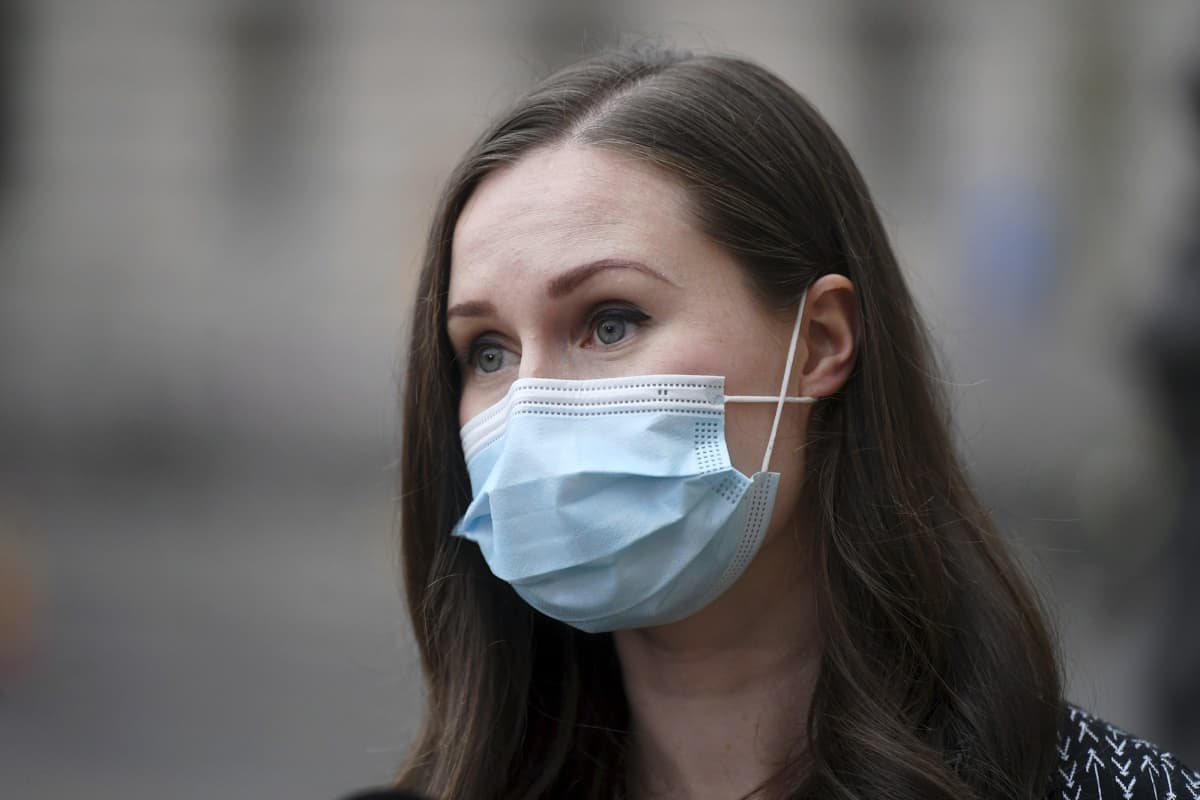 Pääministeri Sanna Marin saapui Säätytalolle Helsingissä 29. syyskuuta 2020. 