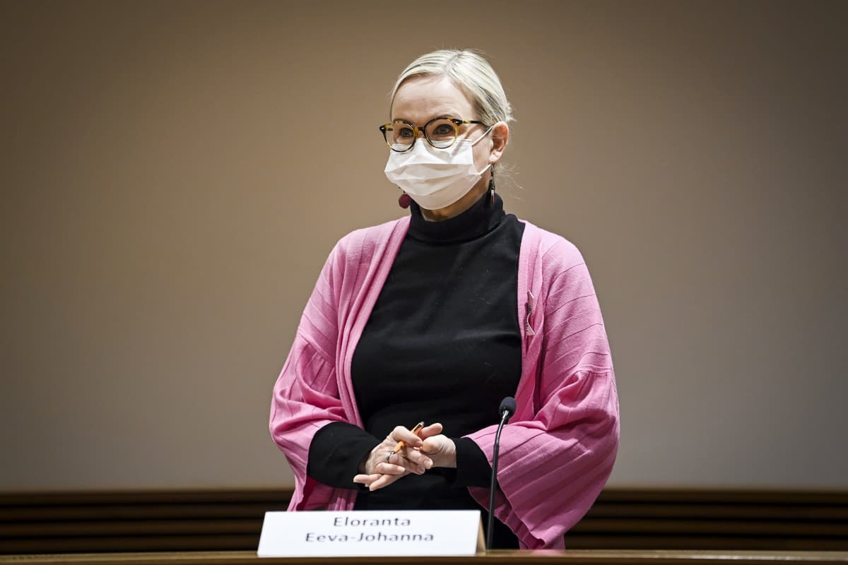 SDP:n kansanedustaja Eeva-Johanna Eloranta.