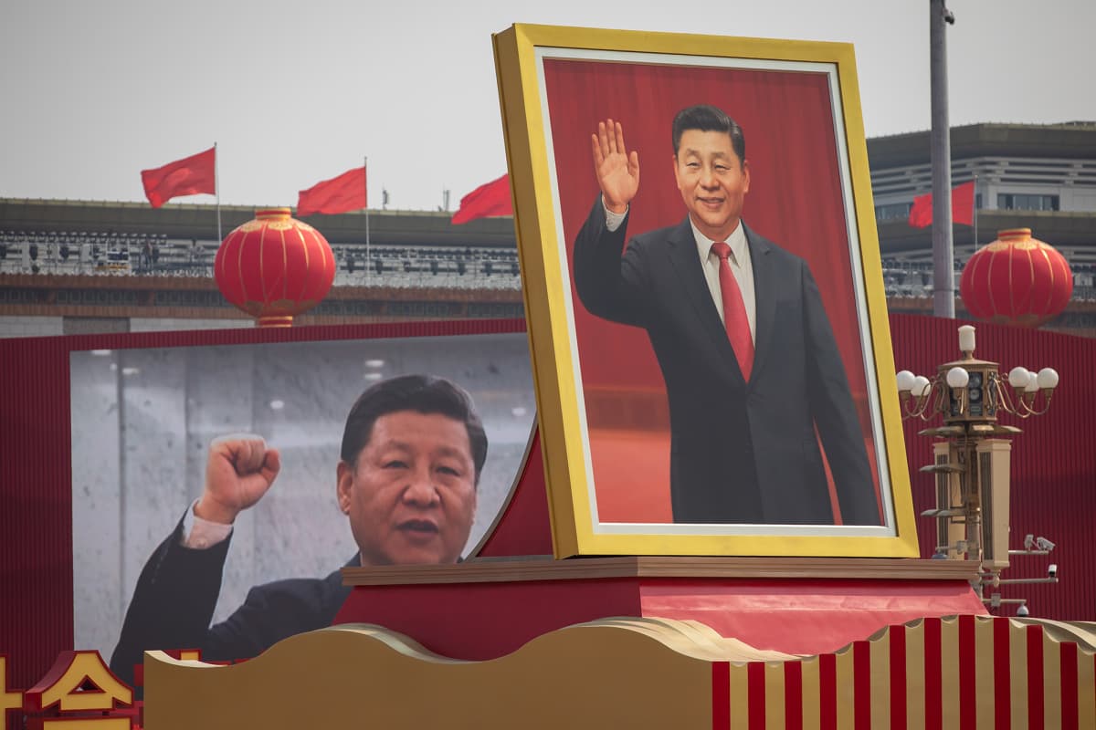 Kiinan presidentti Xi Jinpingin kuvia.