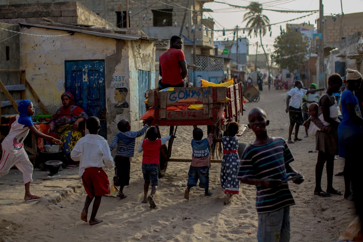 Kylänraitti Senegal 