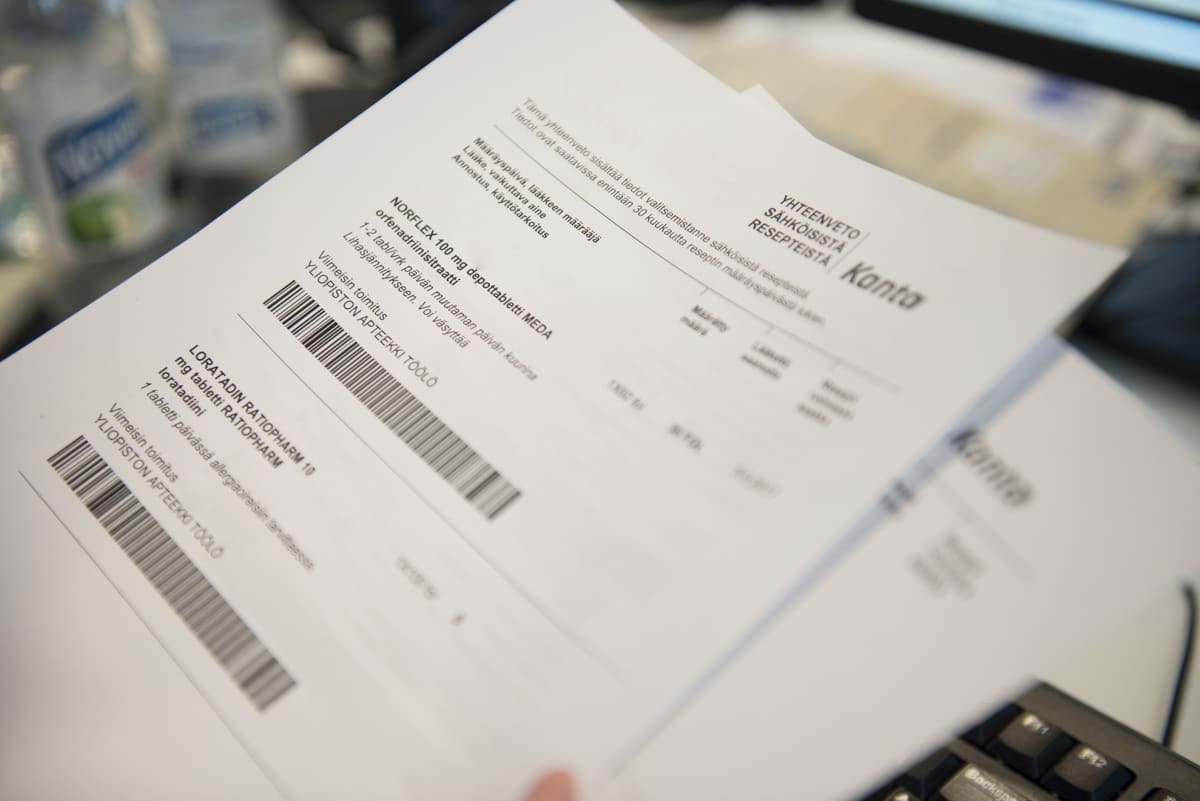 Sahkoinen Resepti Kannustaa Potilasta Lunastamaan Laakkeensa Yle Uutiset Yle Fi