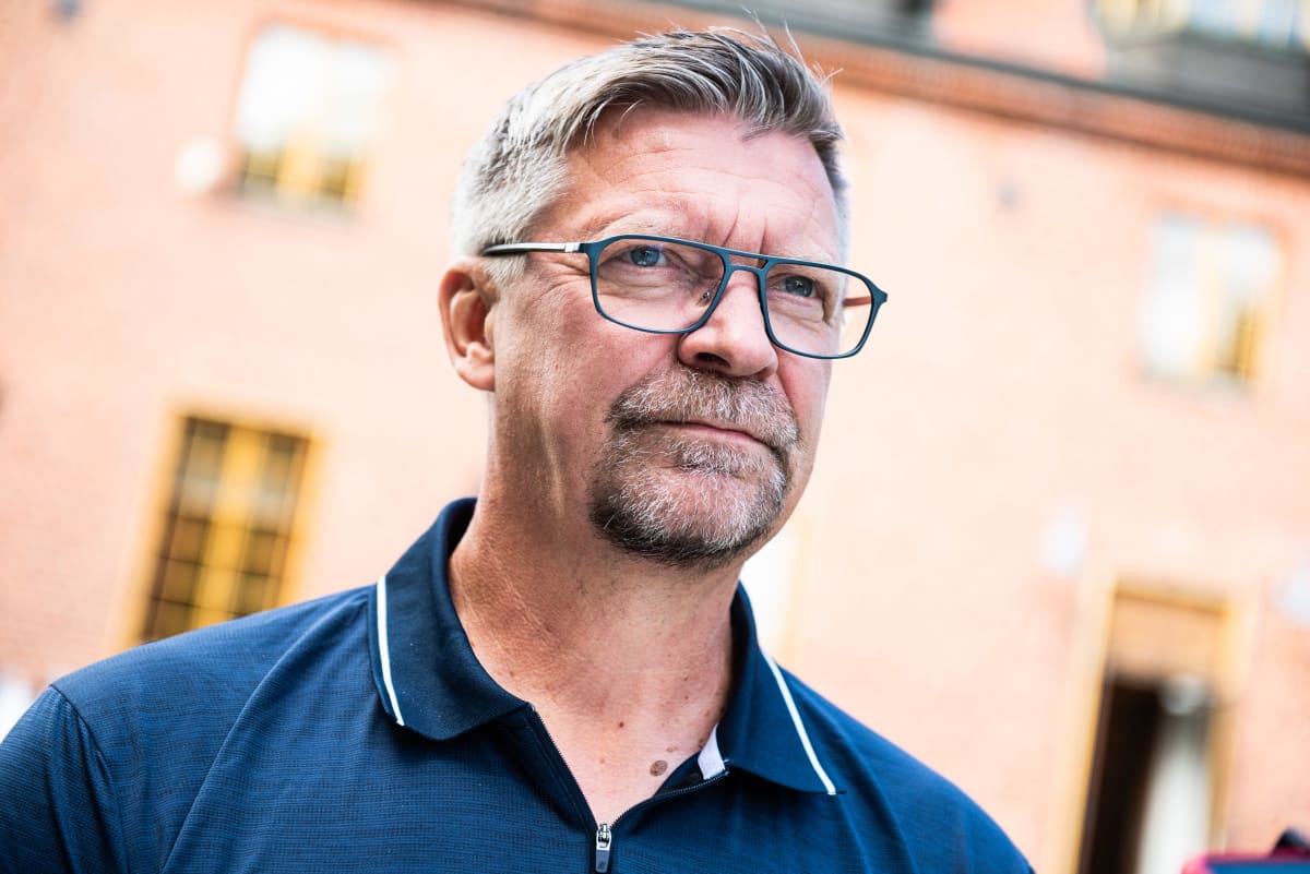 Jukka Jalonen under en landslagsträff.