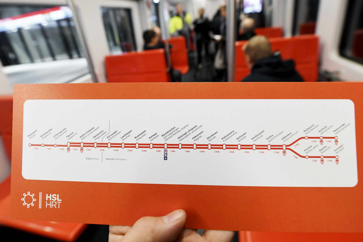 Helsinki's long-delayed Metro extension to open 18 November | News | Yle  Uutiset