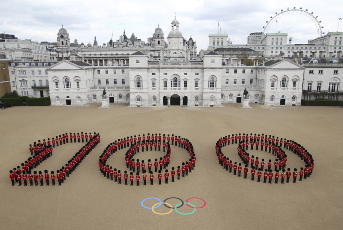 Lontoon olympialaisiin 100 päivää