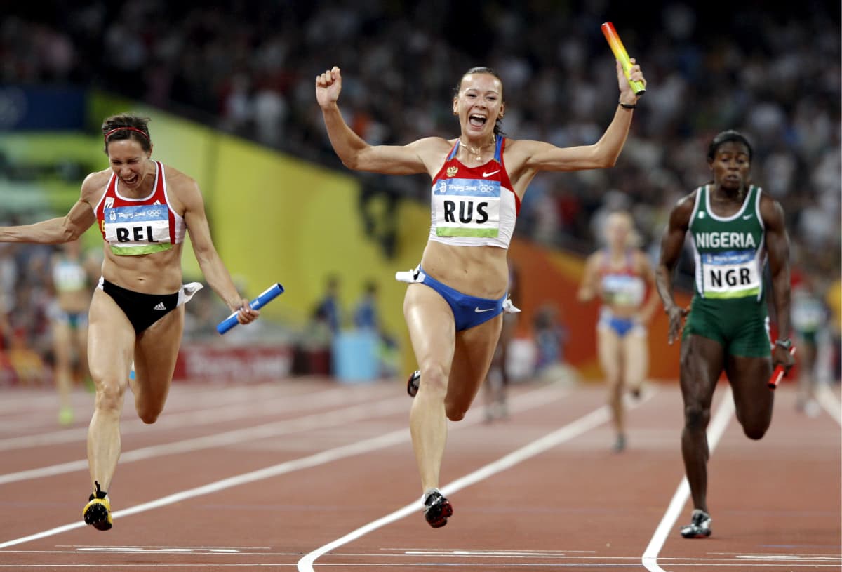 KOK päätti: Venäjä menettää Pekingin naisten 4 x 100 metrin viestikultansa  | Yle Urheilu