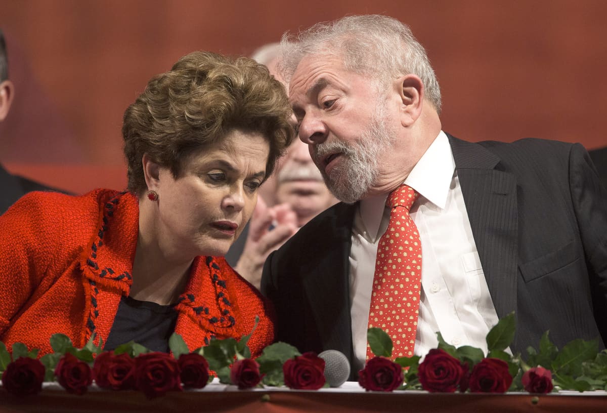 Dilma Rousseff ja Luiz Inacio Lula da Silva.