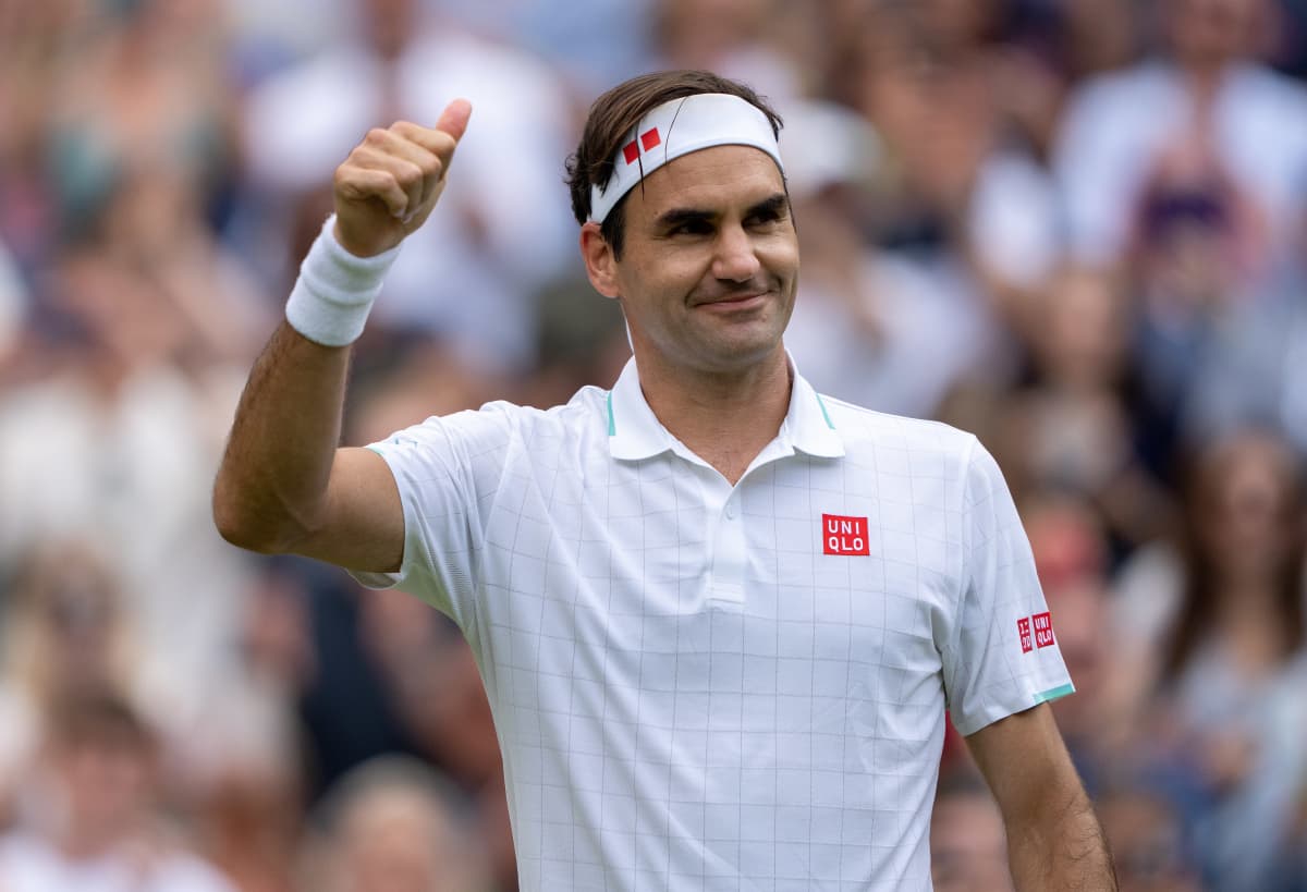 Sveitsiläistähti Roger Federer 