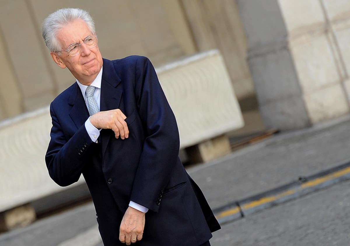 Italian pääministeri Mario Monti.