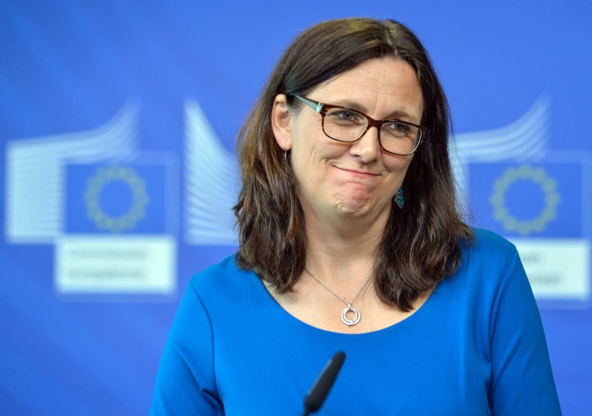  EU-komissaari Cecilia Malmströmin.