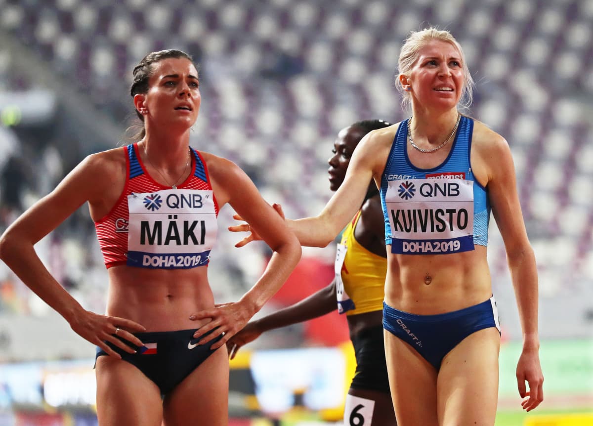 Kristiina Maki Harjoitteli Raskausajan Loppumetreille Tahtaa Olympialaisiin Seitseman Kuukautta Lapsen Syntyman Jalkeen Yllatys Mihin Vartalo Pystyy Yle Urheilu Yle Fi