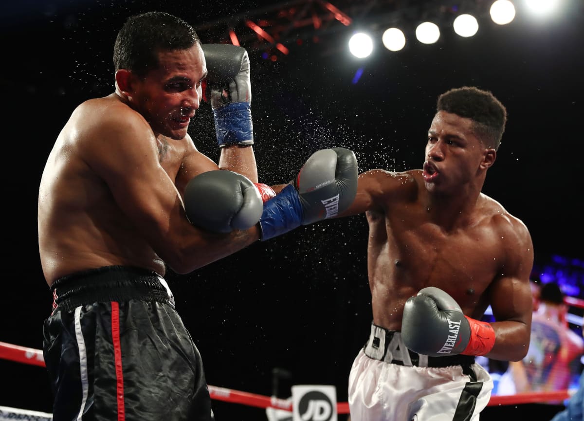 Patrick Day otteli Elvin Ayalaa vastaan viime vuoden lokakuussa Madison Square Gardenissa.