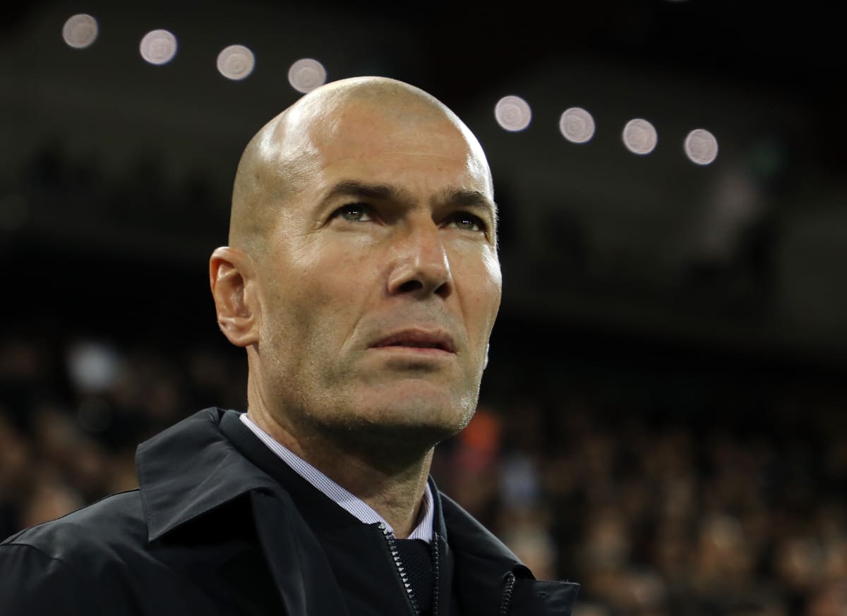 Zinedine Zidane lähikuvassa.